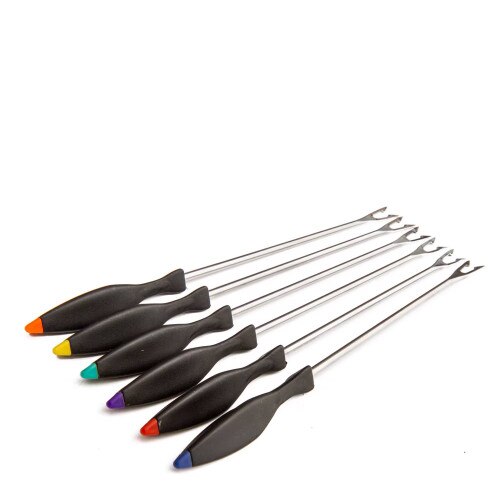 Metal Fondue Skewers - 6-pack